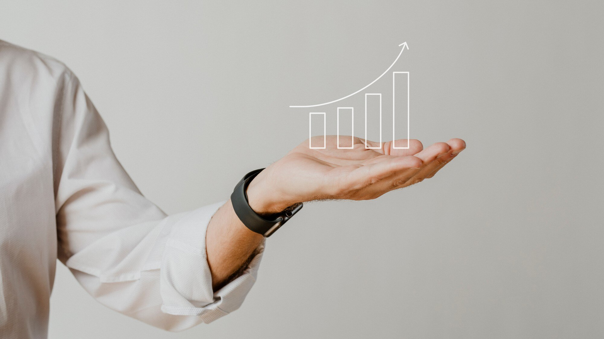 Growing charts hand